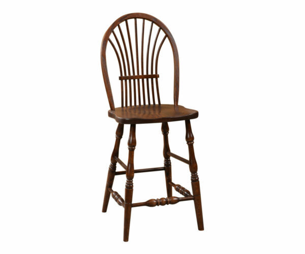 Bow Sheaf 24" Stationary Bar Chair