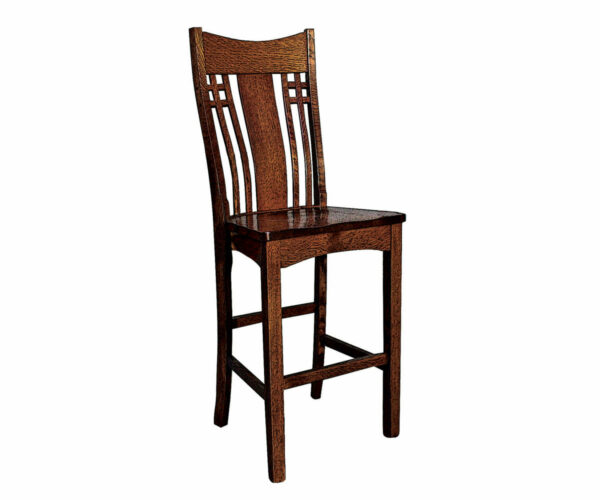 Larson Mission 24" Stationary Bar Chair