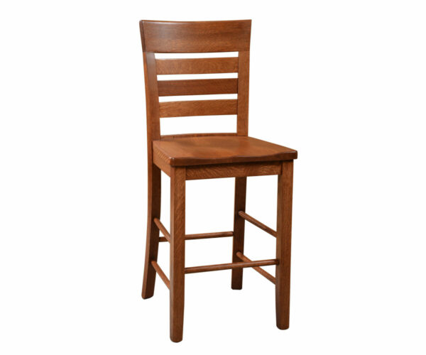 Metro Ladder 24" Stationary Bar Chair