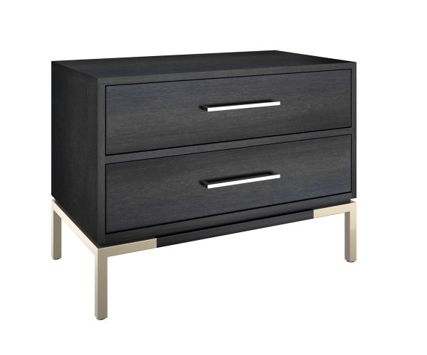 Manhattan 2 Drawer Nightstand