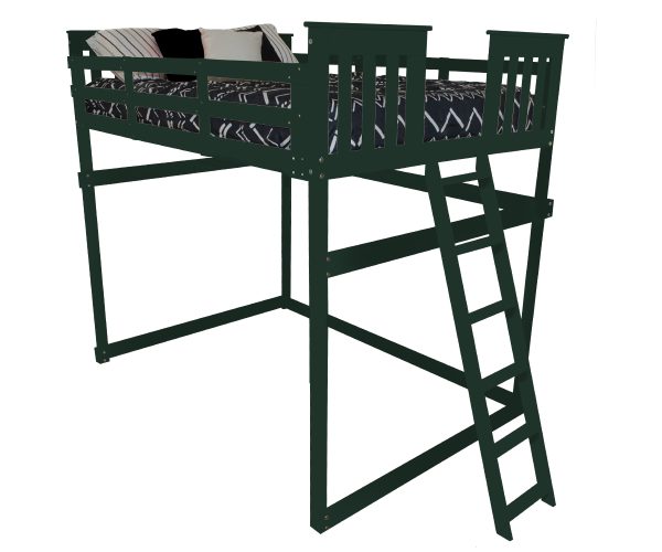 Loftbed With End Ladder - Full