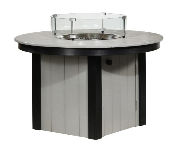 48" Round Fire Pit Patio Height - 30"H