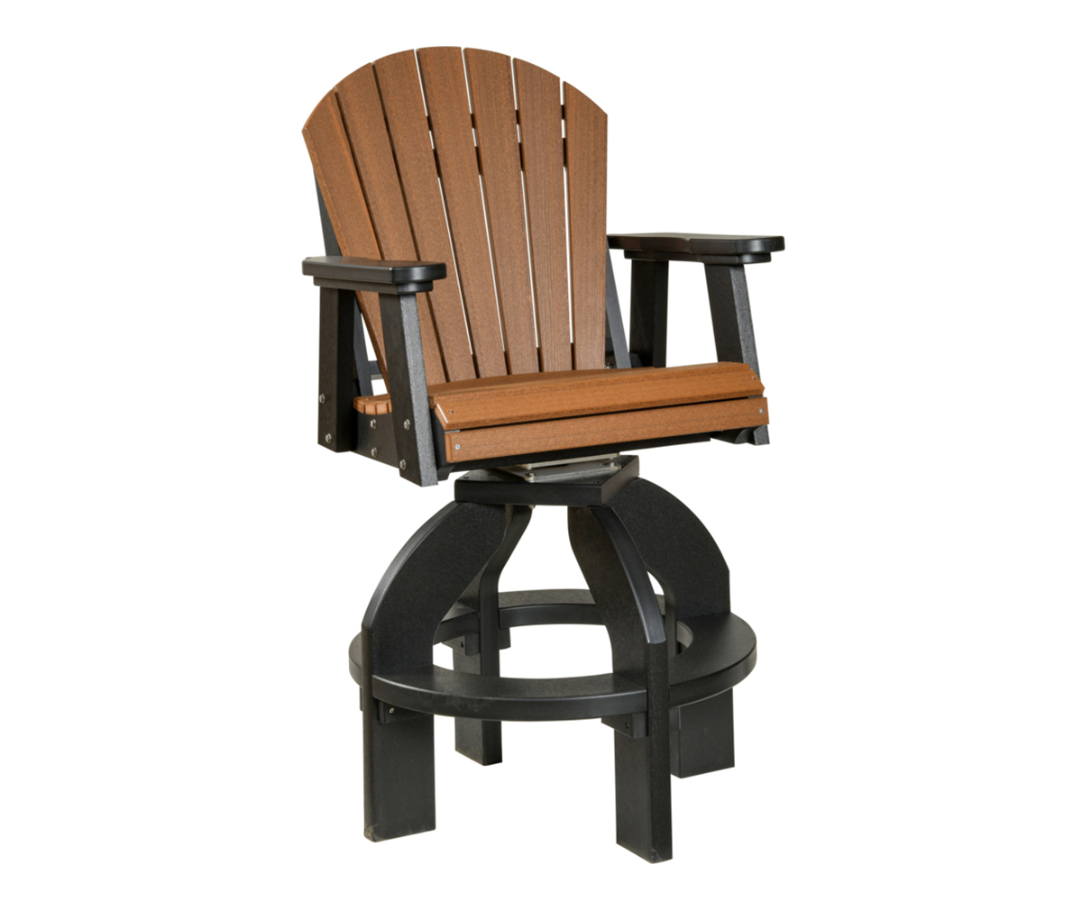 Adirondack Pub Swivel Chair - Small