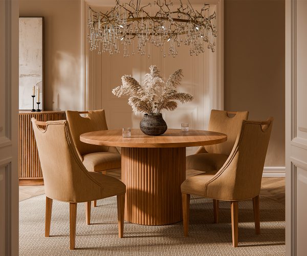 Rainier Single Pedestal Dining Collection