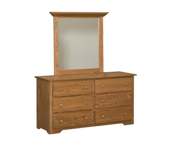 Shaker 6 Drawer Dresser