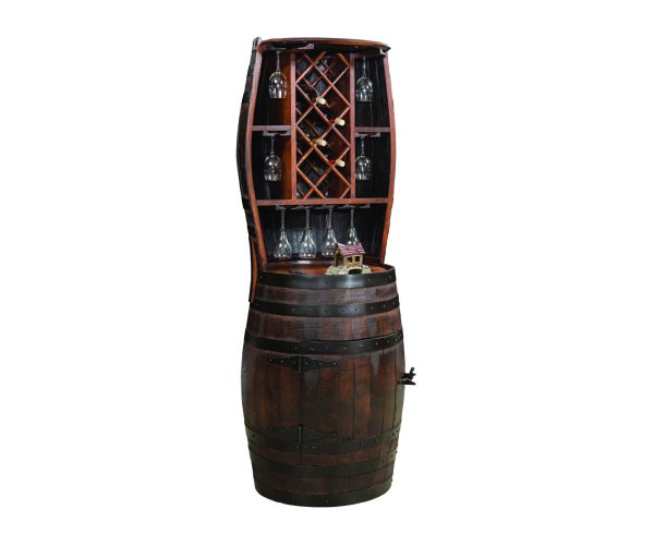7 Bottle Barrel Hutch