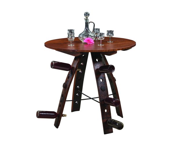 Barrel Stave Table