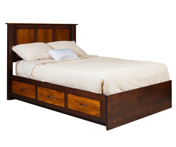 Chelsea Bed With Storage Rails