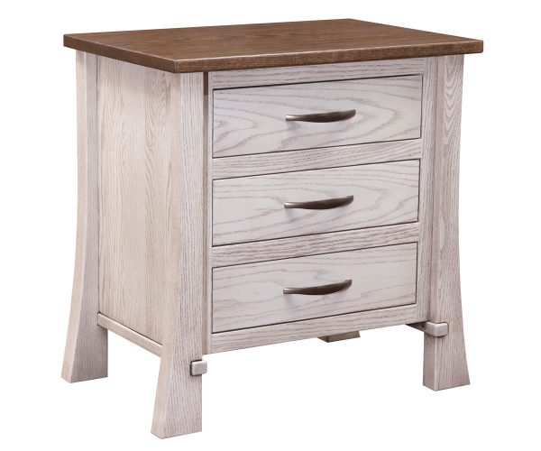 Grant 3 Drawer Nightstand