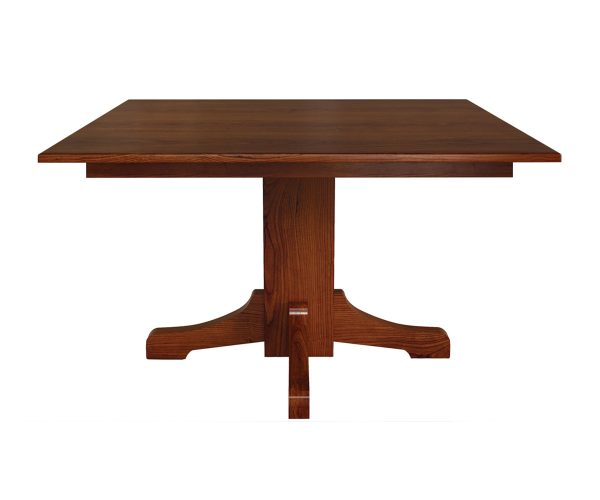 Mission Single Pedestal Table