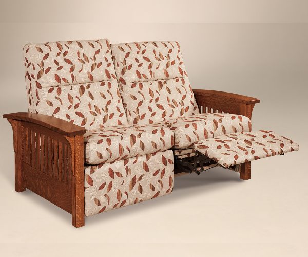 Skyline Slat Loveseat Recliner
